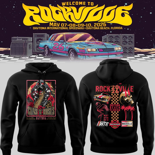 GnR 🎵 Welcome to Rockville, FL Hoodie-PU26050905