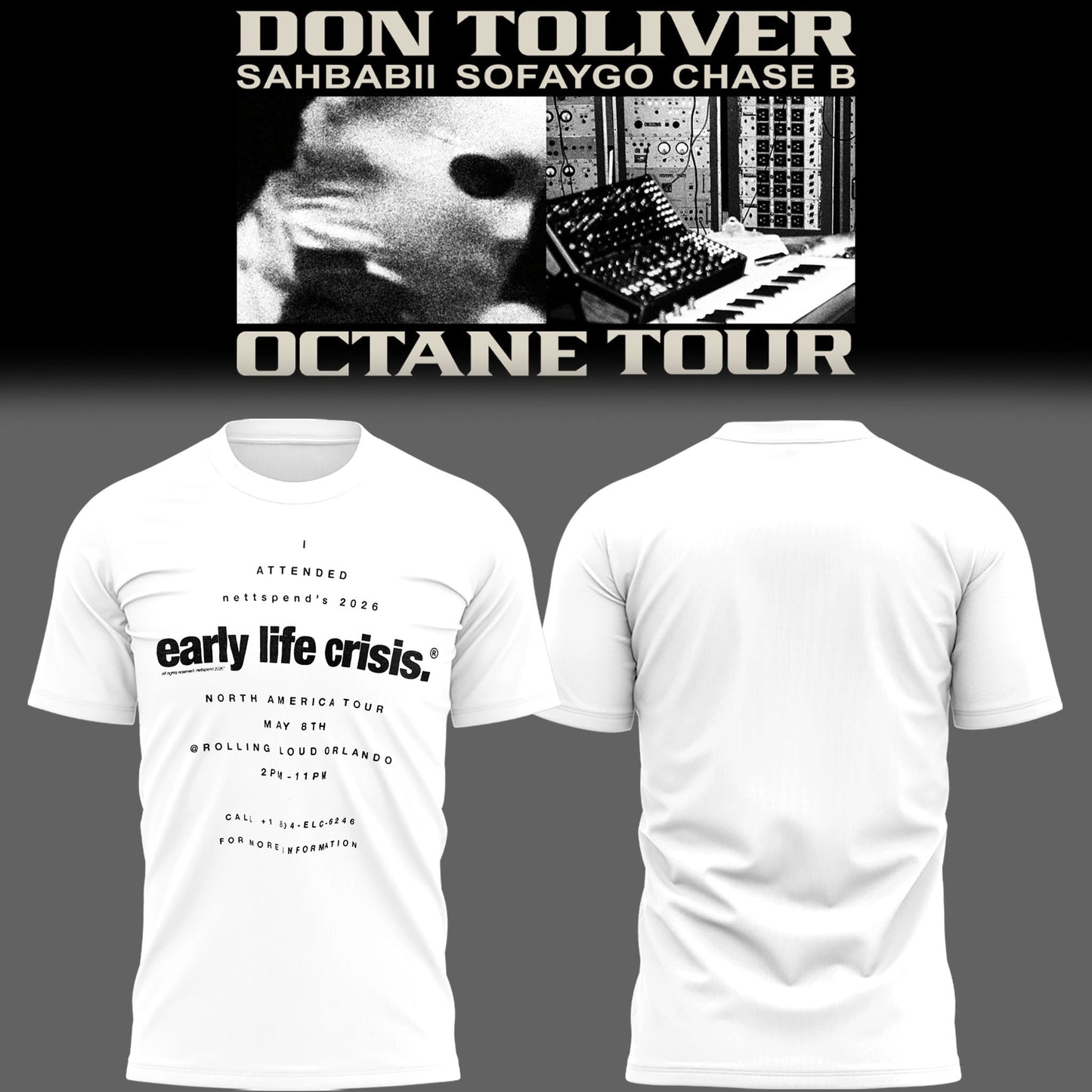 Limited Edition Octane Tour 2026 TShirt