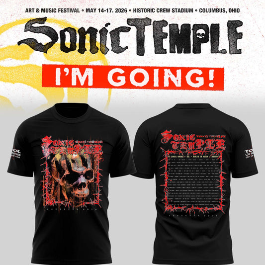 Limited Edition Sonic Temple Festival 2026 Tshirt
