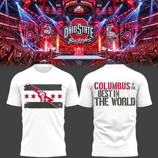 Limited Edition W.W.E Monday Night RAW At Schottenstein Center, Ohio Shirt