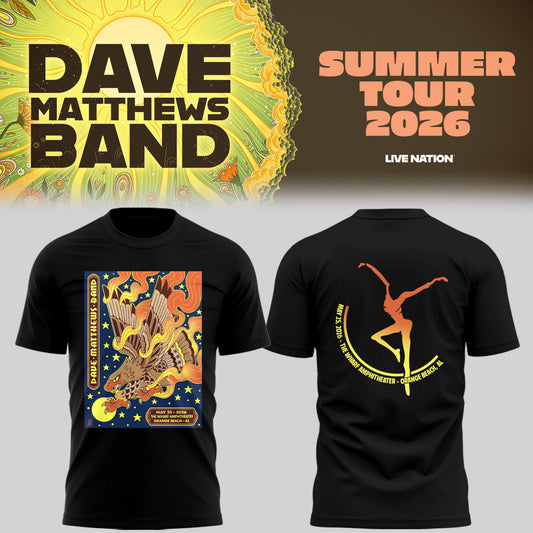 DMB Summer Tour May 26th, 2026 – Tampa, FL TShirt