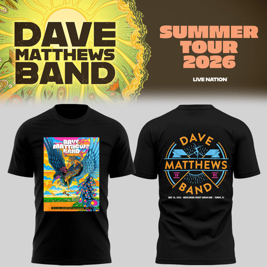 DMB Summer Tour May 26th, 2026 – Tampa, FL TShirt