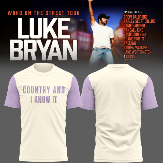 LB “Word On The Street Tour” 🎤🤠 Shirt