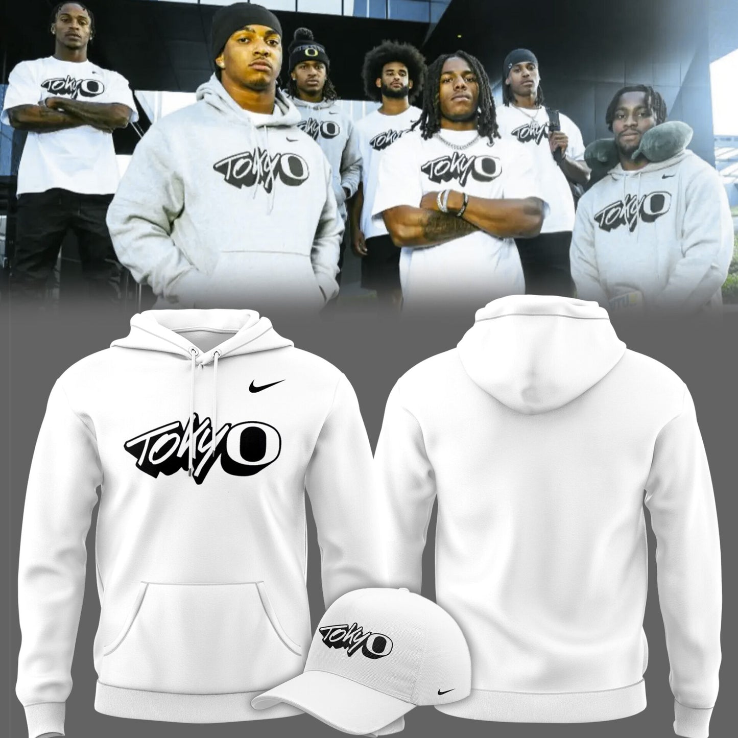 Oregon Fb TokyO Hoodie