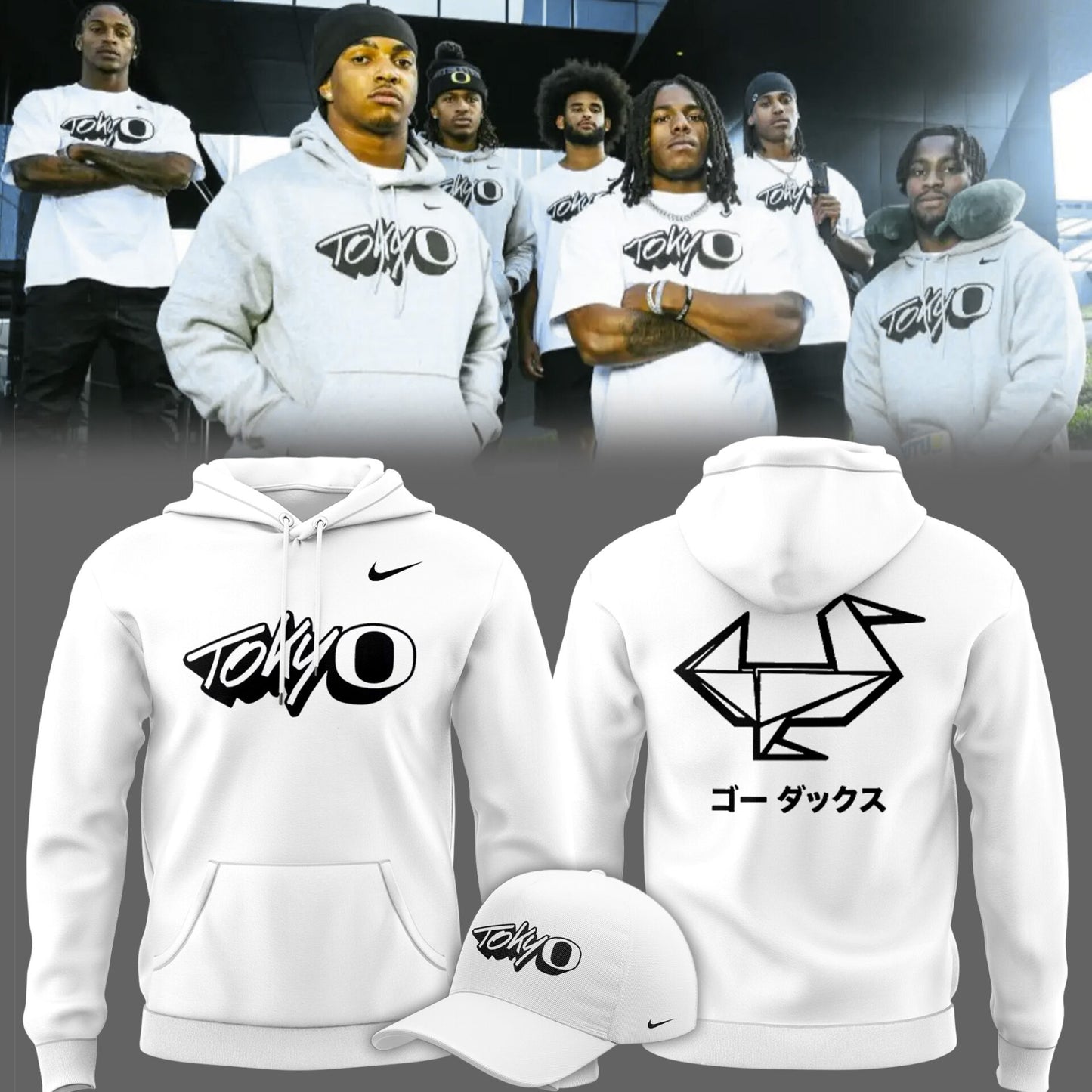 Oregon Fb TokyO Hoodie