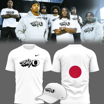 Oregon Fb TokyO TShirt