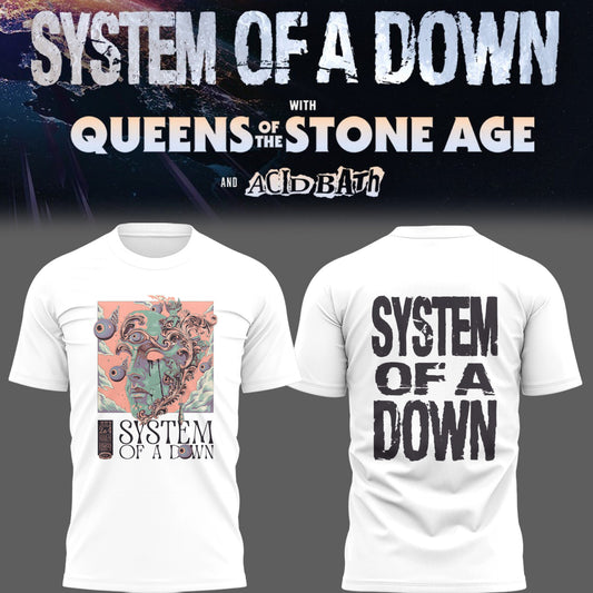 Limited Edition SOAD UK & Europe Stadium Tour 2026 T-Shirt