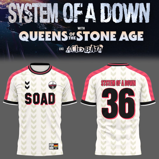 Limited Edition SOAD UK & Europe Stadium Tour 2026 T-Shirt