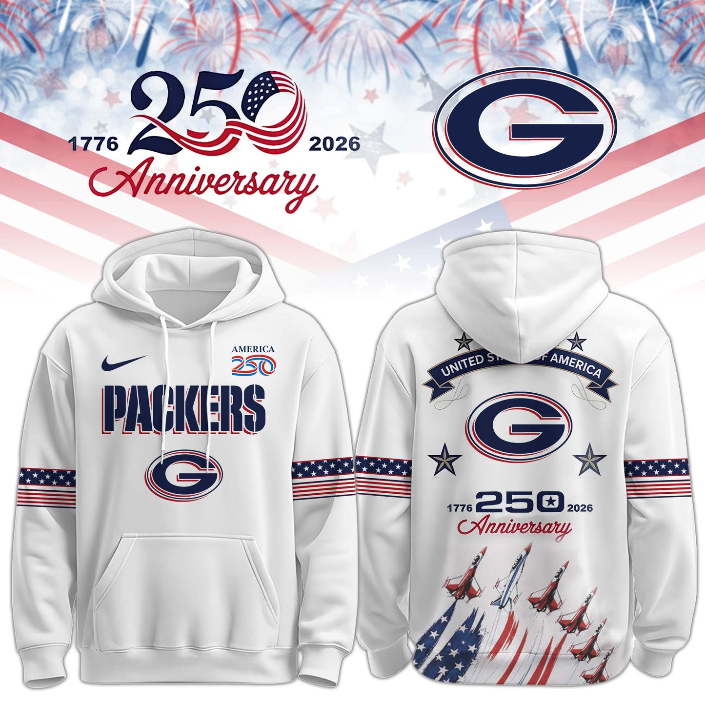 GB Special “United States Semiquincentennial” 2026 Limited Edition Hoodie