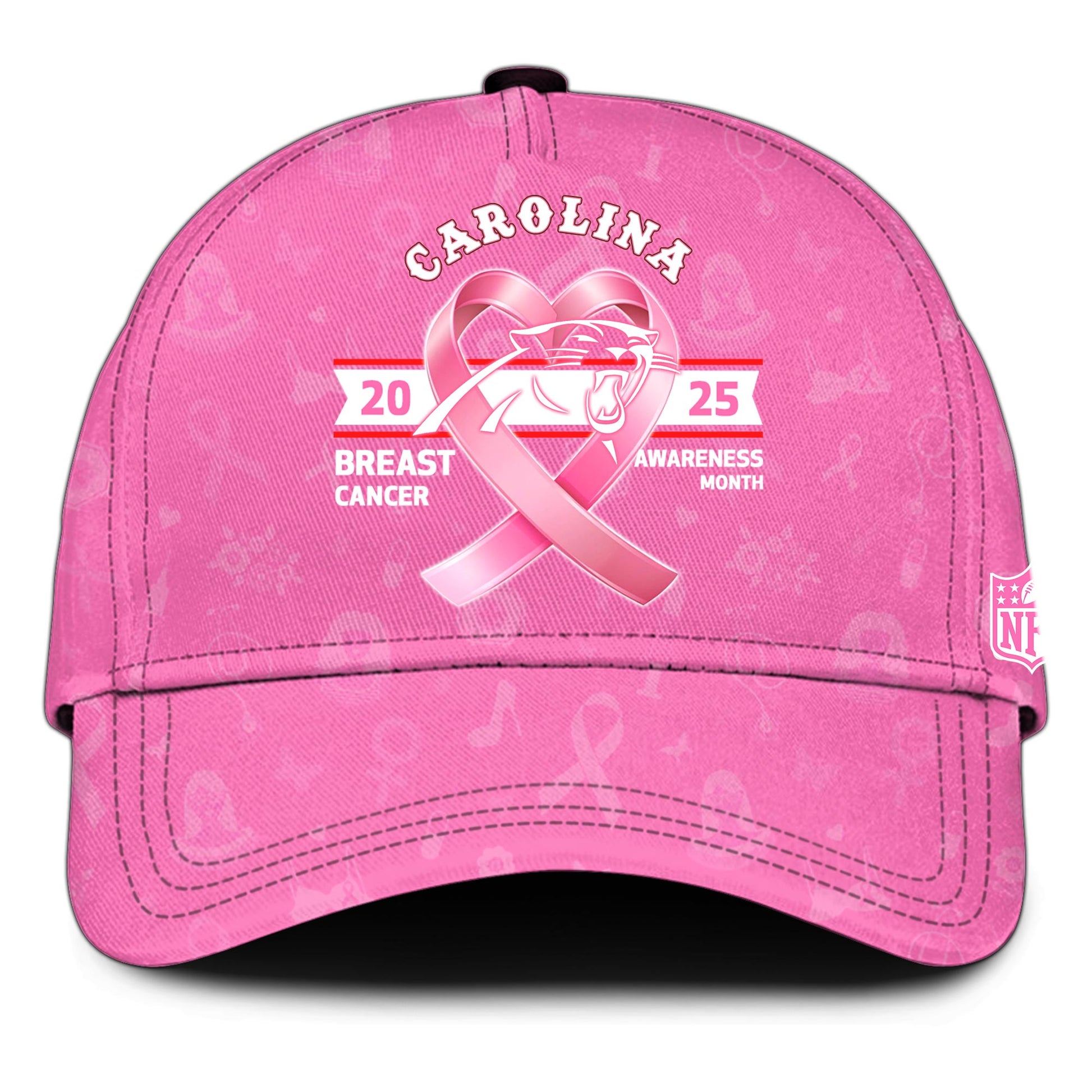 Carolina Panthers Special Breast Cancer Awareness Month Limited Edition Hoodie 2025