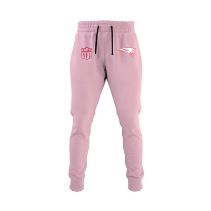 Wear It Pink 2025 - New England Patriots Breast Cancer Awareness Edition Hoodie
