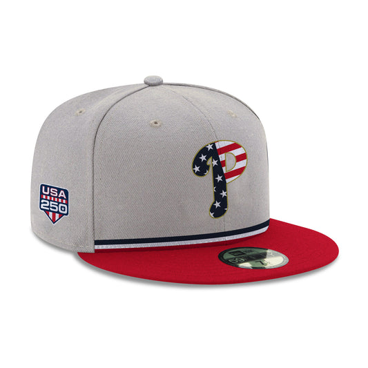 PHILADELPHIA PHILLIES: HARPER X USA 250 ON-FIELD – 4TH OF JULY HAT COLLECTION
