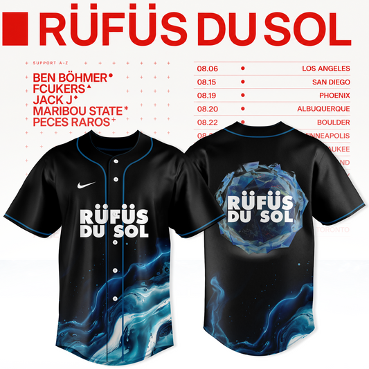 RÜFÜS DU SOL 2026 Tour Merchandise Jersey