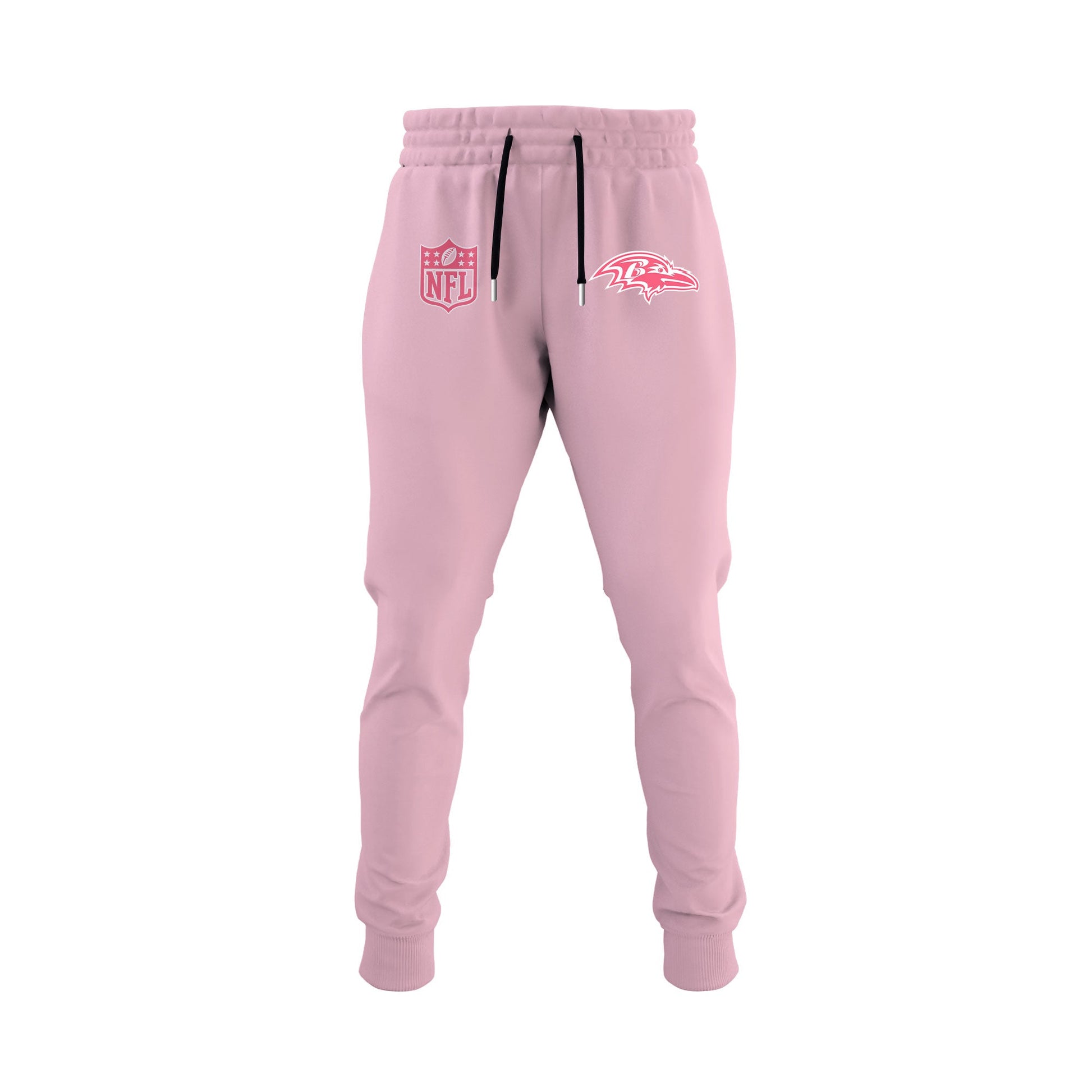 Wear It Pink 2025 - Baltimore Ravens Breast Cancer Awareness Edition Hoodie
