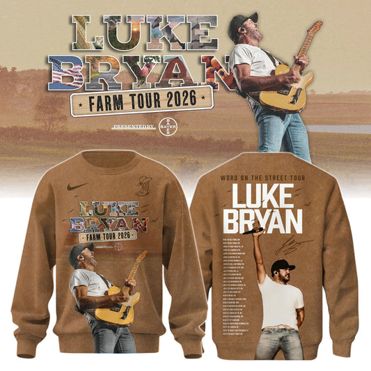 The Word On The Street Tour Luke Bryan Limited Edition Sweatshirt