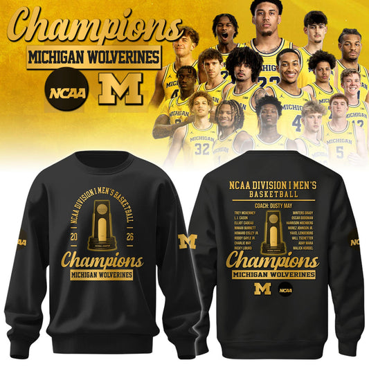 MICH Champions Basketball 2026 Sweatshirt Limited Edition