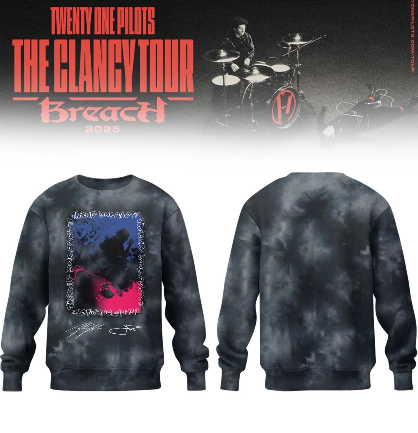 Twenty One Pilots The Clancy Tour: Breach Sweatshirt
