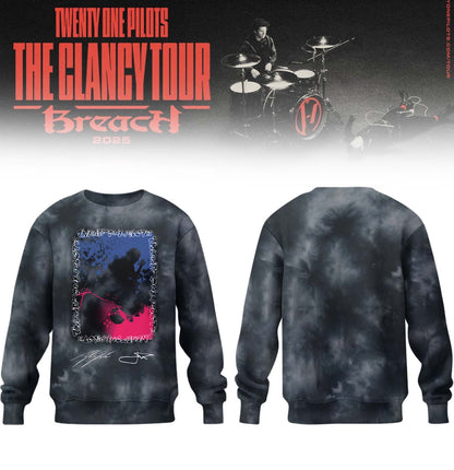 Twenty One Pilots The Clancy Tour: Breach Sweatshirt