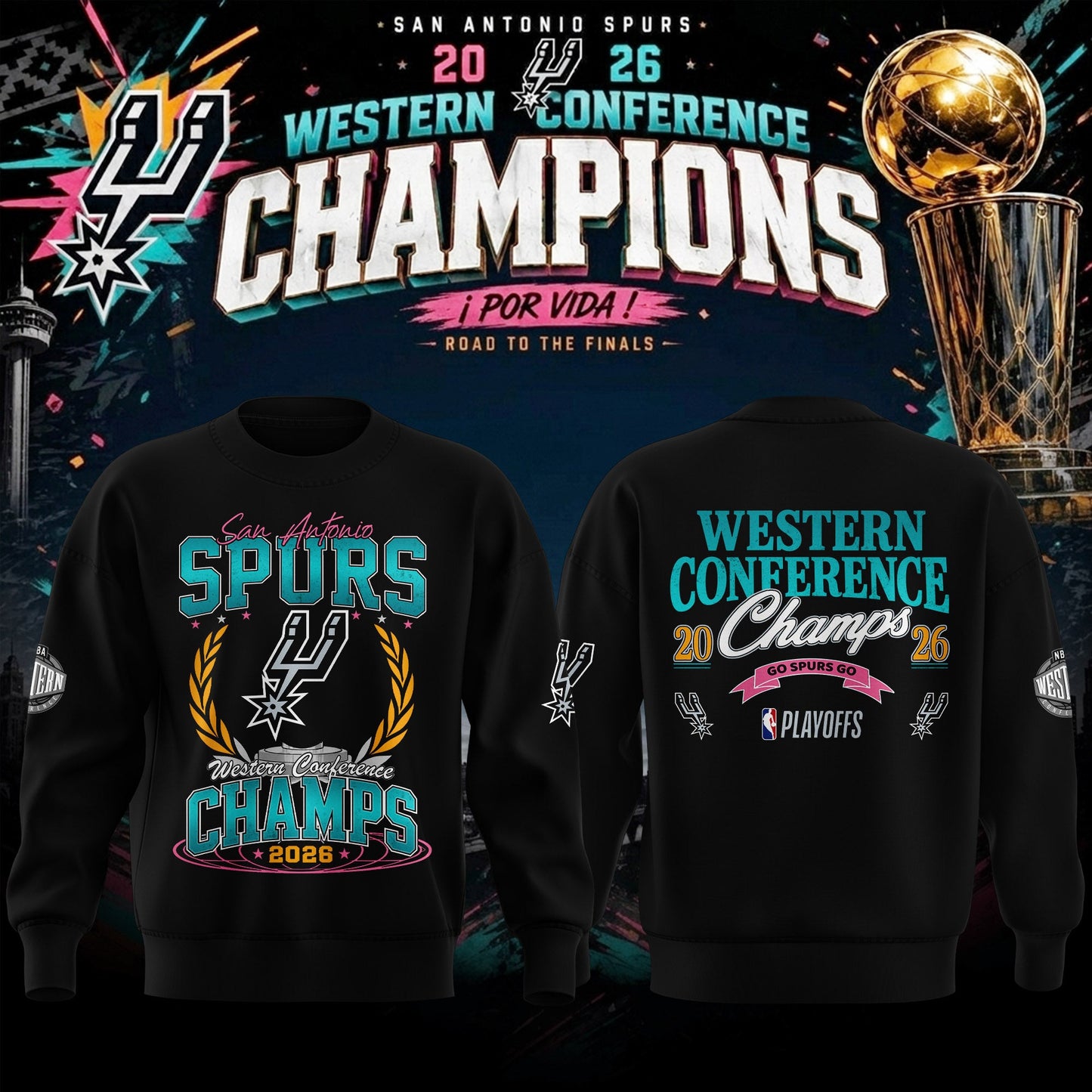_ 2026 Western Conference Champions Sweater