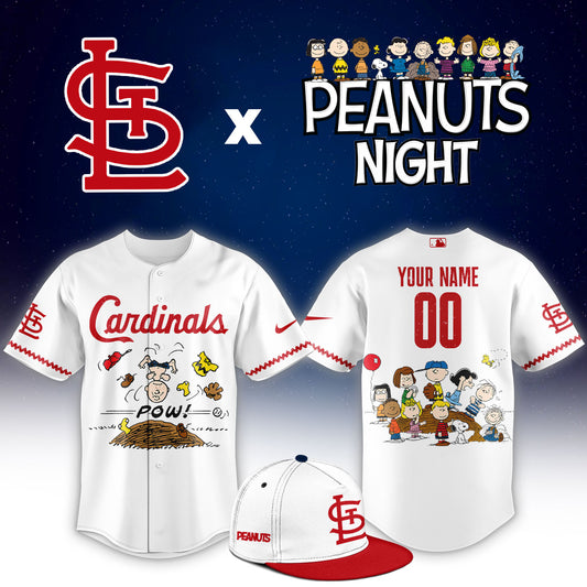 Baseball x Peanuts Night Limited Custom Jersey