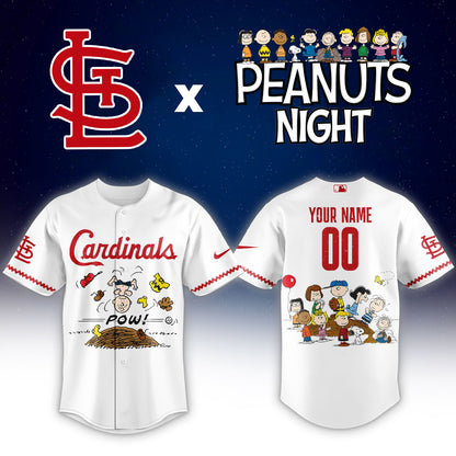 Baseball x Peanuts Night Limited Custom Jersey