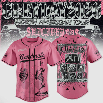 Grey Day 2026: The Official SUICIDEBOYS Heavyweight Jersey Baseball Full Team Collection