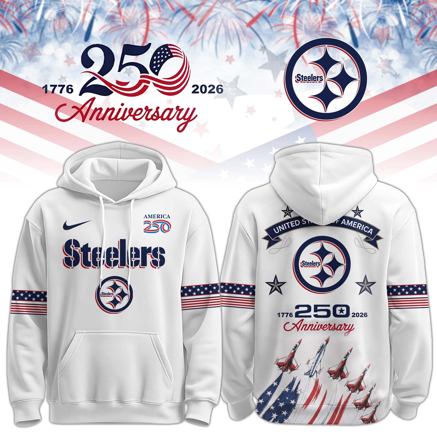 PIT Special “United States Semiquincentennial” 2026 Limited Edition Hoodie