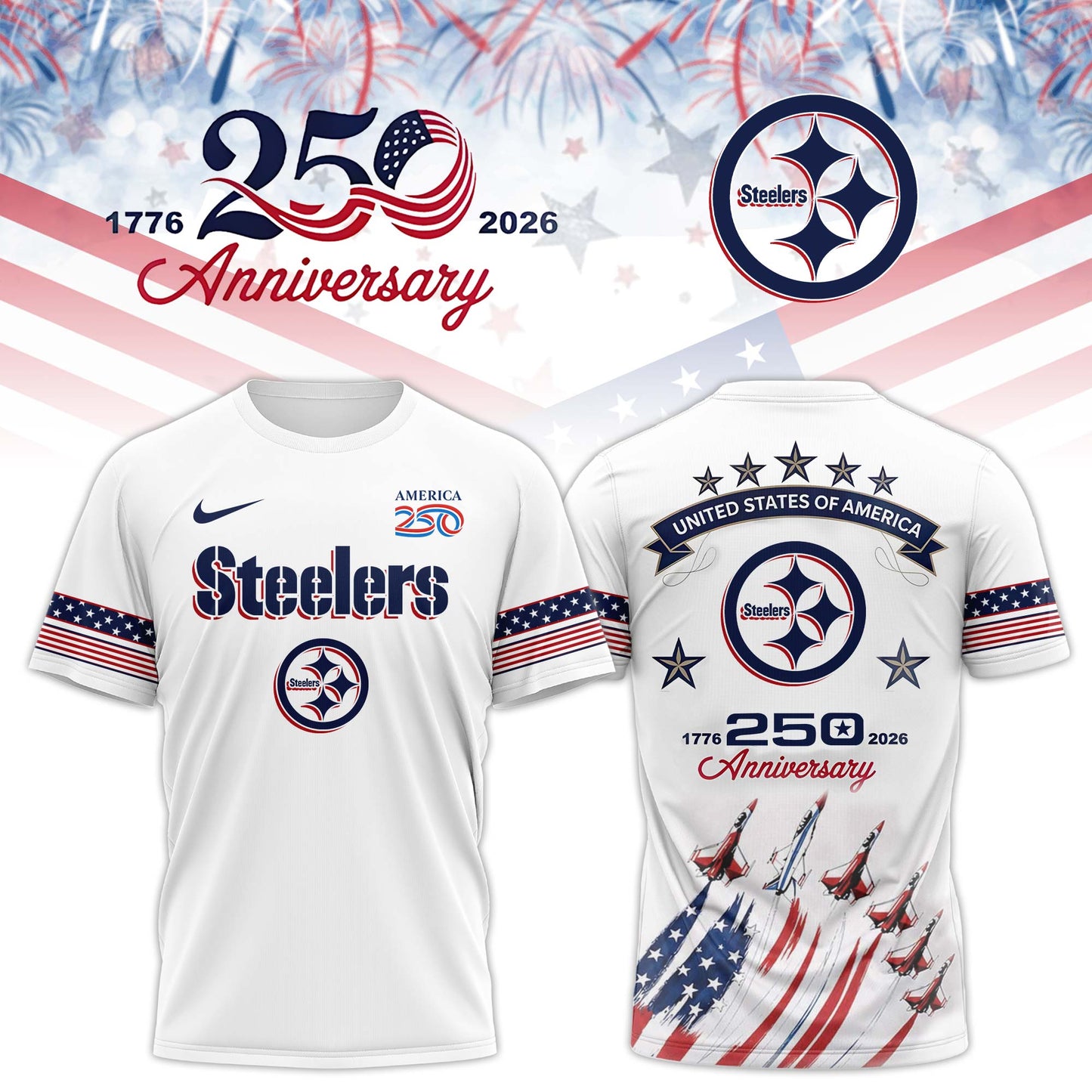 PIT Special “United States Semiquincentennial” 2026 Limited Edition T.shirt