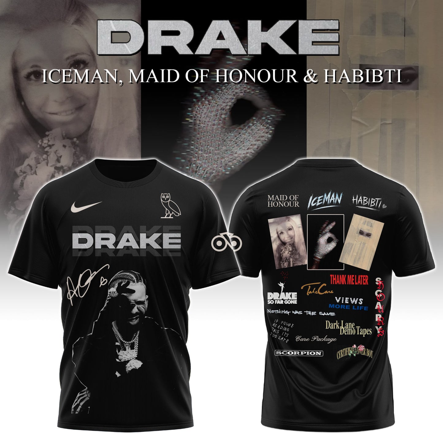 Drake Special New Album Collection 2026 Limited Edition Tshirt