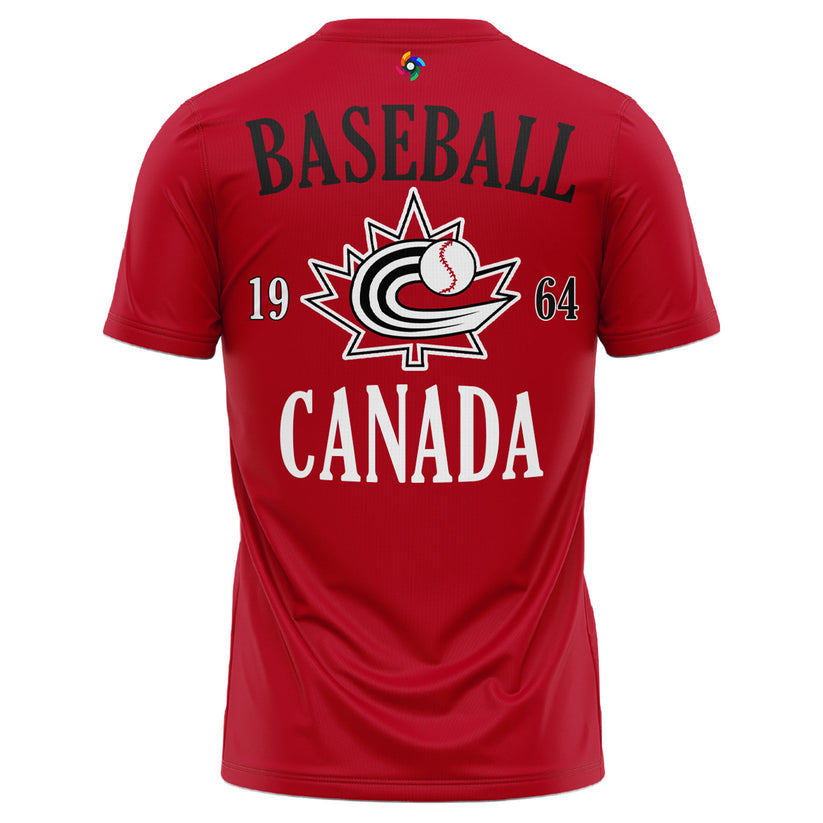 Canada Baseball 2026 Limited Edition Red TShirt