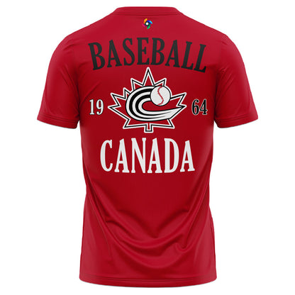Canada Baseball 2026 Limited Edition Red TShirt