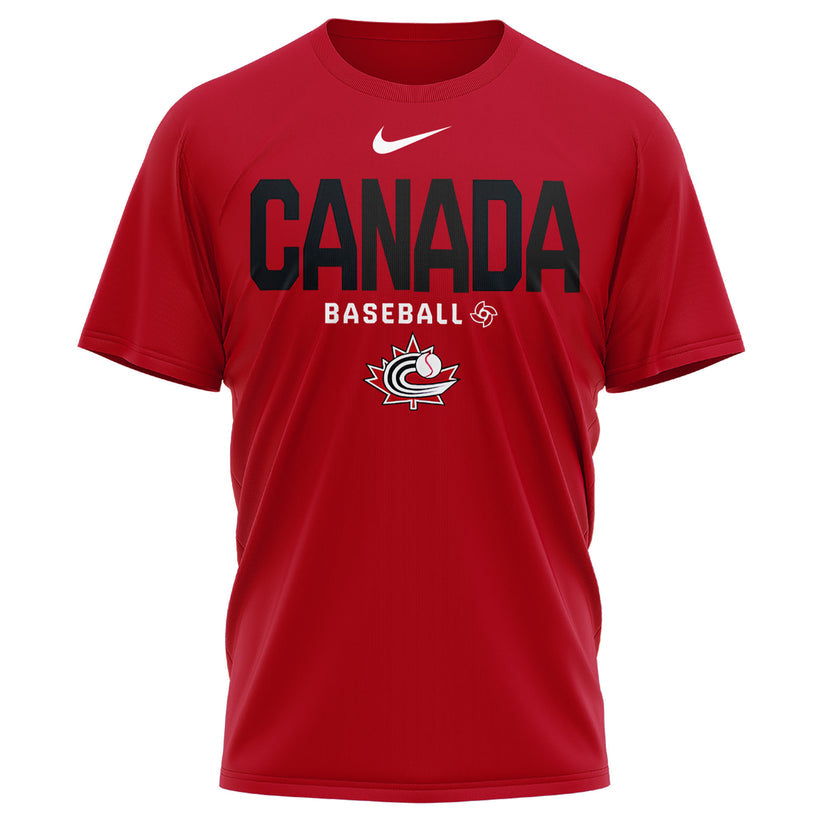 Canada Baseball 2026 Limited Edition Red TShirt