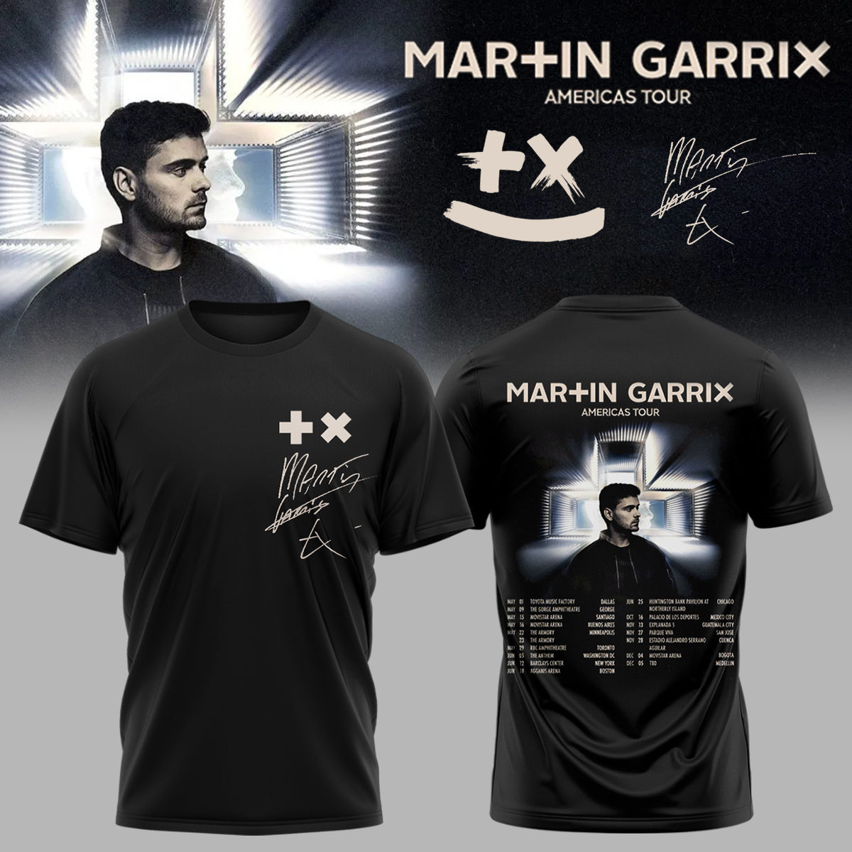 Mart!n Garr!x TOUR Limited Tshirt