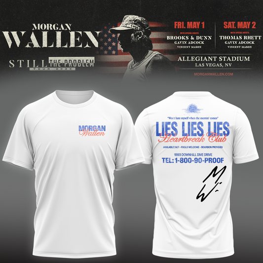 _Morgan Wallen Still The Problem Tour 2026 Shirt