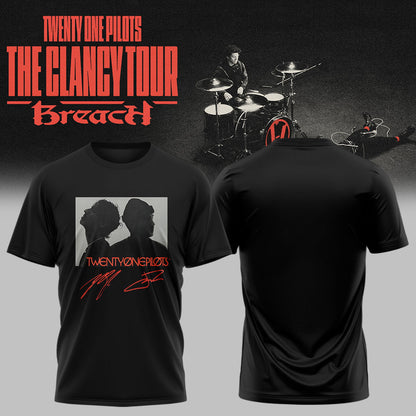 Twenty One Pilots The Clancy Tour: Breach tshirt