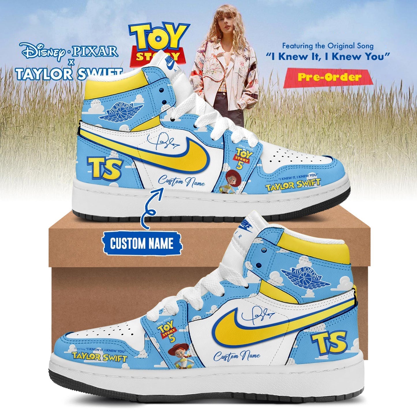 TS x Toy Story 5 “I Knew It, I Knew You” Limited Edition Sneakers
