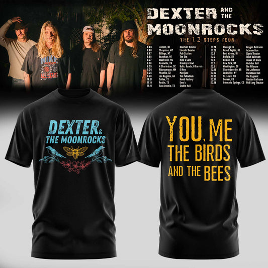 DEXTER & THE MOONROCK – THE 12 STEP TOUR 2026 T-shirt