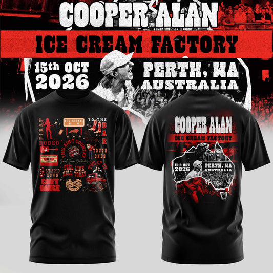 COOPER ALAN – ICE CREAM FACTORY TEE