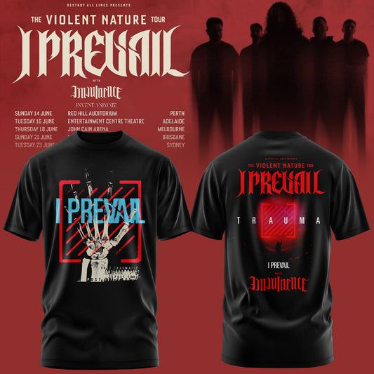 I PREVAIL – THE VIOLENT NATURE TOUR TEE