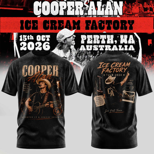 COOPER ALAN – ICE CREAM FACTORY TEE