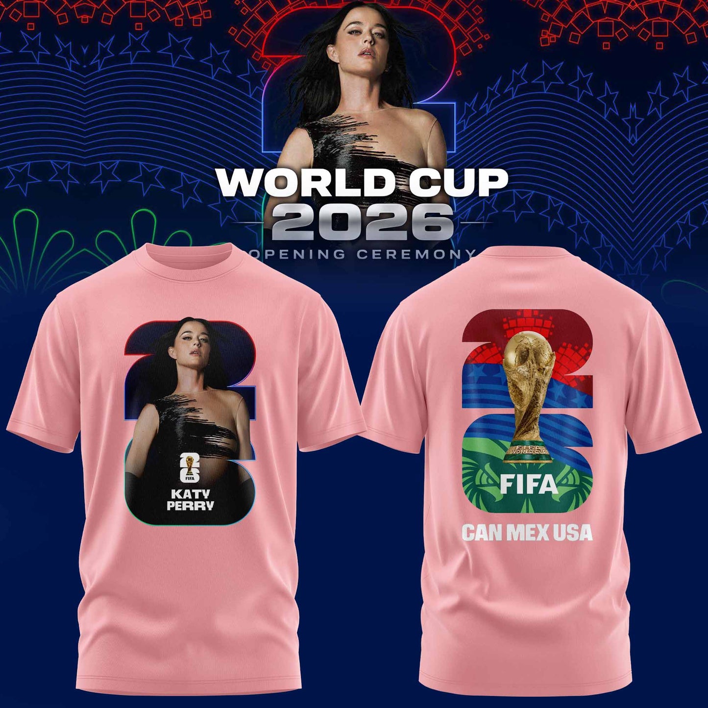 _KATY PERRY x WORLD CUP 2026 T-SHIRT
