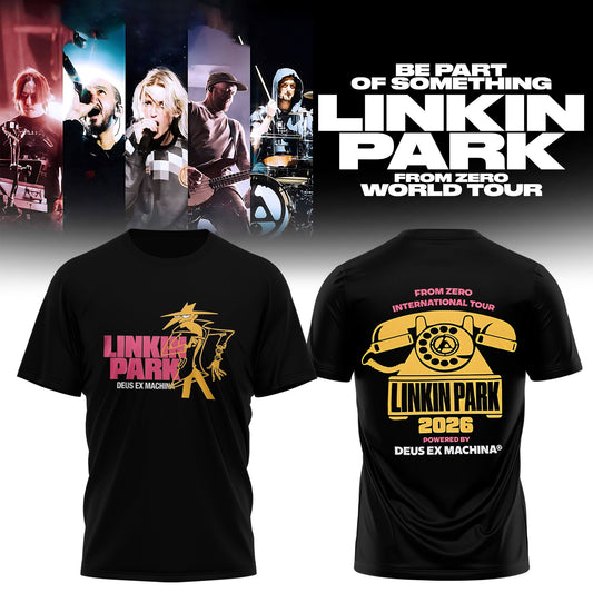 Linkin Park 2026 Tour Merch Is Here – From Zero T-Shirt Collection