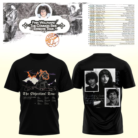 Finn Wolfhard – The Common Side Effects Tour T-Shirt