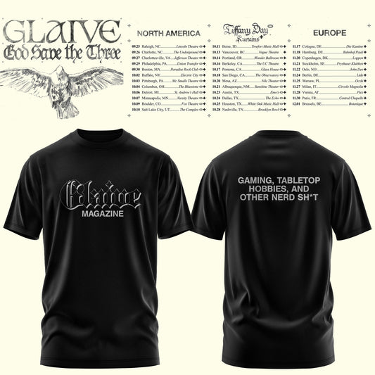 Glaive “God Save The Teen” 2026 Tour T-Shirt Is Here – Limited Edition