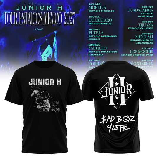 JUNIOR H “Sad Boyz” 2027 Tour T-Shirt Is Here