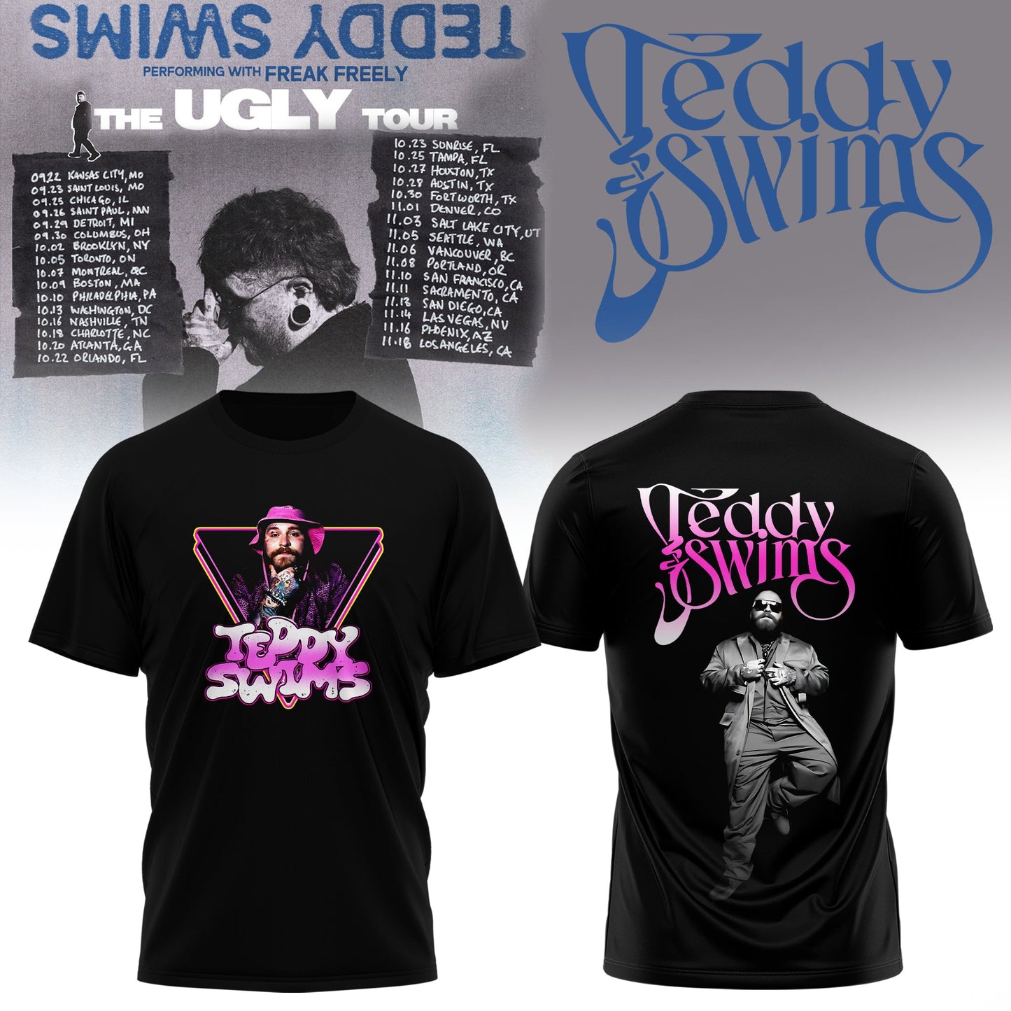 _🔥 TEDDY SWIMS 2026 TOUR MERCH T-SHIRT – LIMITED EDITION 🎤