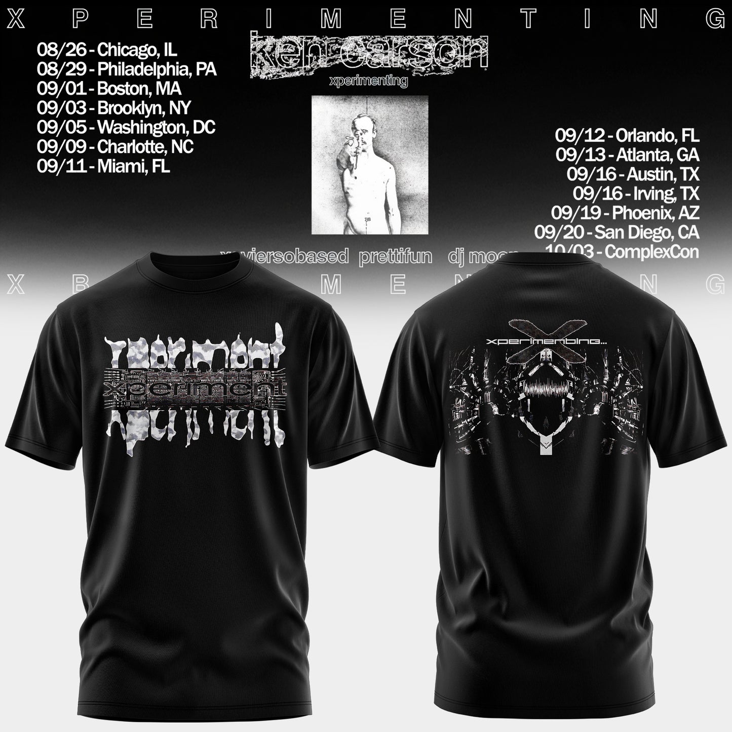 Xperimenting Tour T-shirt