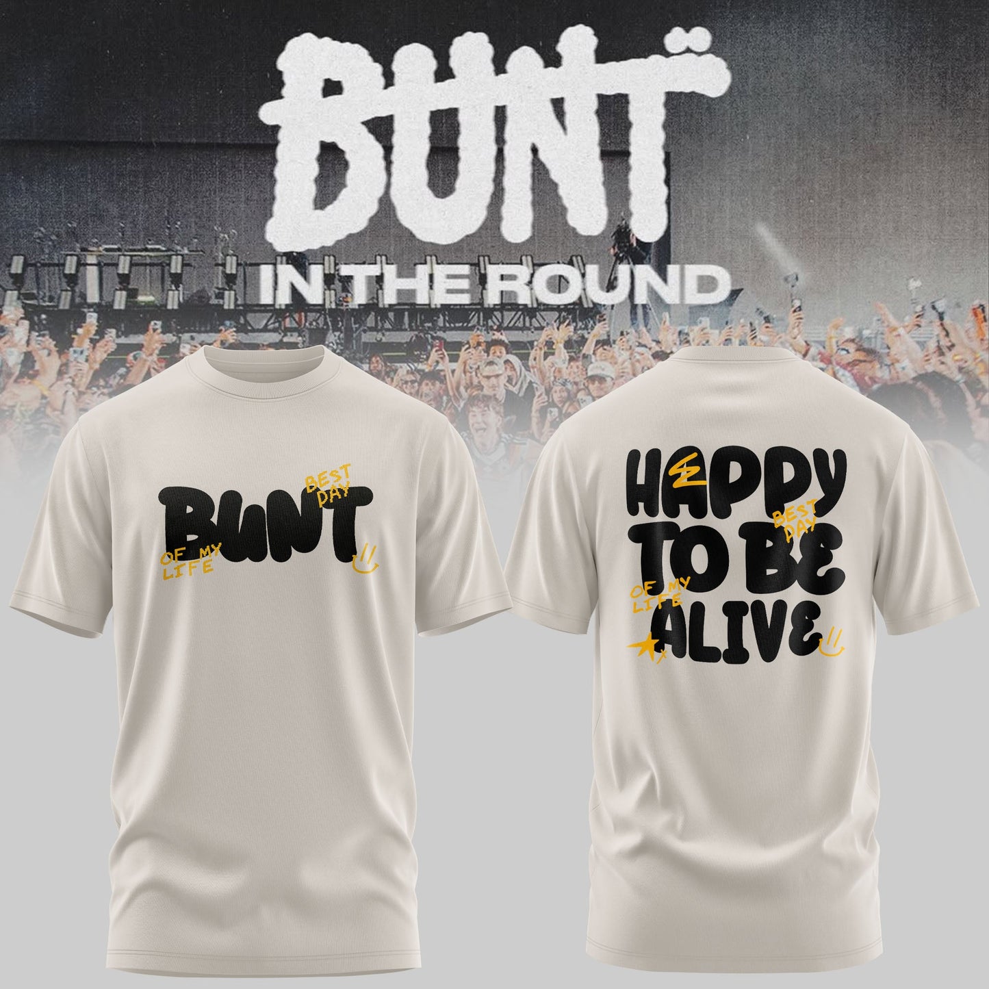 BUNT – “In The Round Tour” T-shirt
