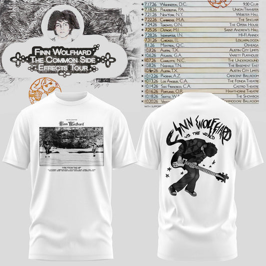 Finn Wolfhard – The Common Side Effects Tour T-Shirt