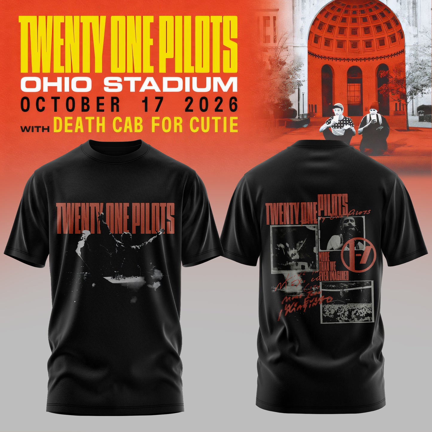 Twenty One Pilots: The Ohio Stadium T-shirt